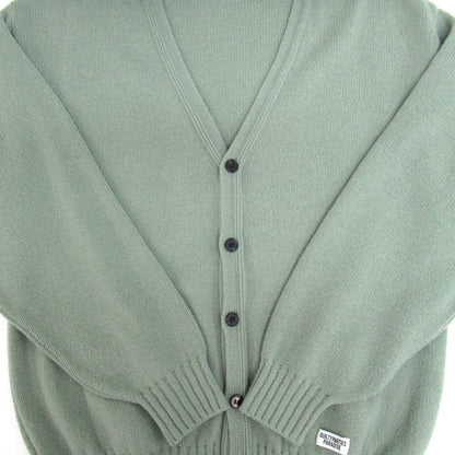WACKO MARIA 22FW Classic Cardigan Mint Green Size XL
