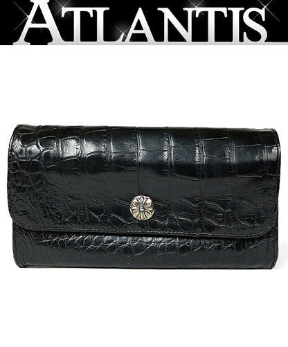 CHROME HEARTS JUDY Alligator Cross Button Size ONE SIZE