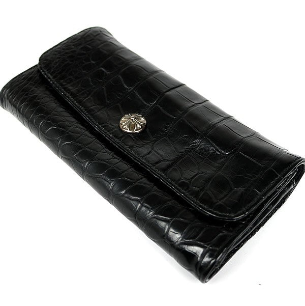 CHROME HEARTS JUDY Alligator Cross Button Size ONE SIZE