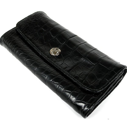 CHROME HEARTS JUDY Alligator Cross Button Size ONE SIZE