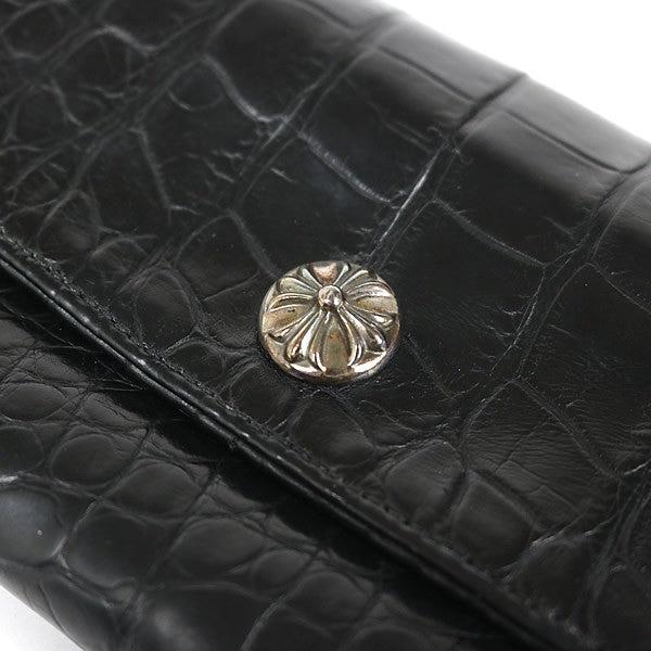 CHROME HEARTS JUDY Alligator Cross Button Size ONE SIZE
