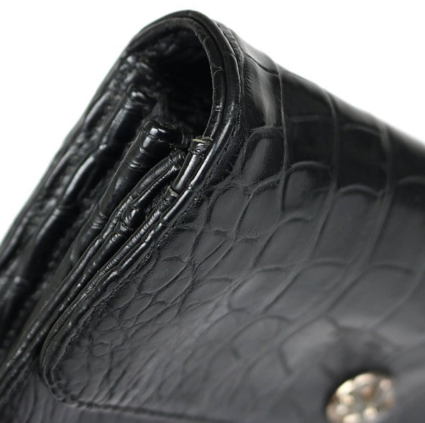 CHROME HEARTS JUDY Alligator Cross Button Size ONE SIZE
