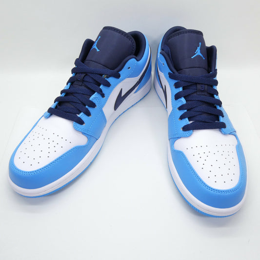 NIKE AIR JORDAN 1 Low University Blue Sneakers Size 11