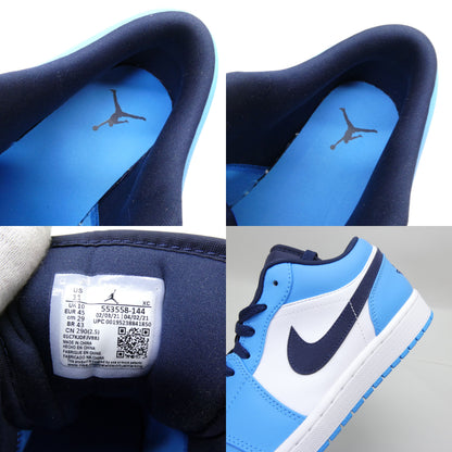 NIKE AIR JORDAN 1 Low University Blue Sneakers Size 11