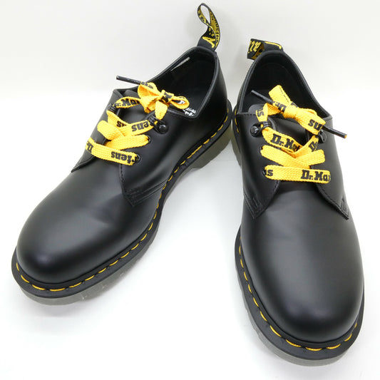 atmos x Dr. Martens 1461 3-Eye Black Smooth Sneakers Size 10
