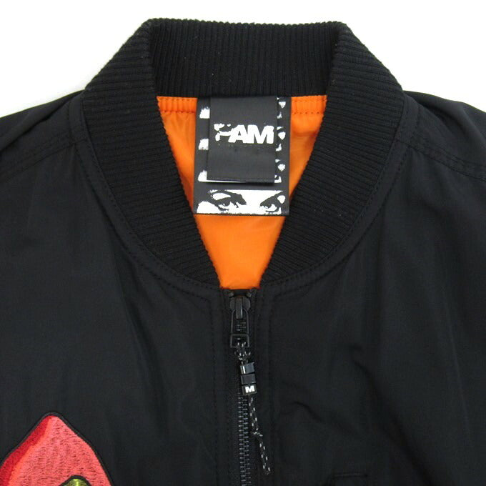 Perks And Mini P.A.M 18AW Bomber Jacket Black Size M
