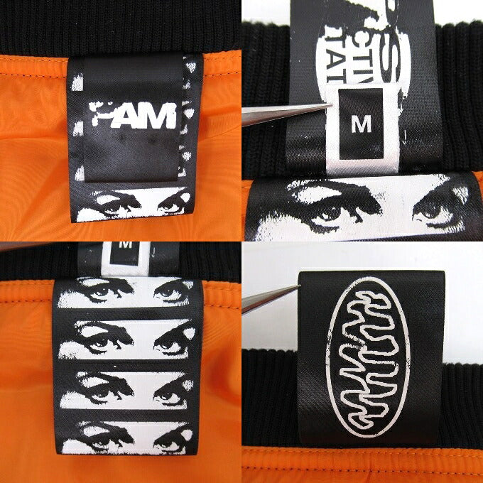 Perks And Mini P.A.M 18AW Bomber Jacket Black Size M