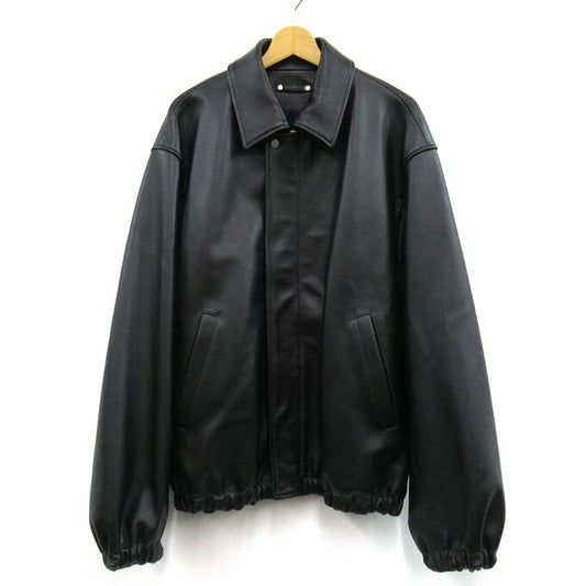 ssstein 26SS Sheep Leather Zip Short Jacket Black Size L