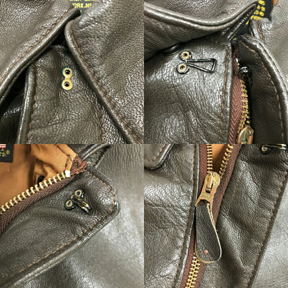 AVIREX A-2 Flight Jacket 1978-01 Dark Brown Size 40