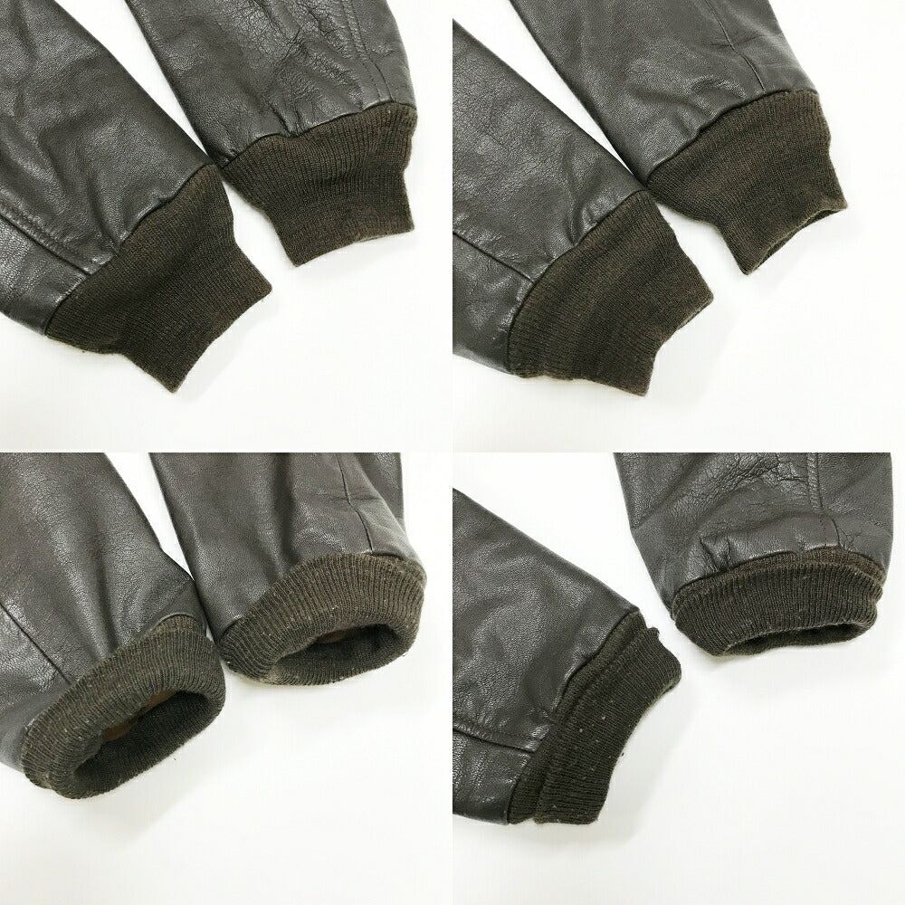 AVIREX A-2 Flight Jacket 1978-01 Dark Brown Size 40