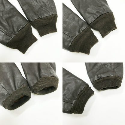 AVIREX A-2 Flight Jacket 1978-01 Dark Brown Size 40