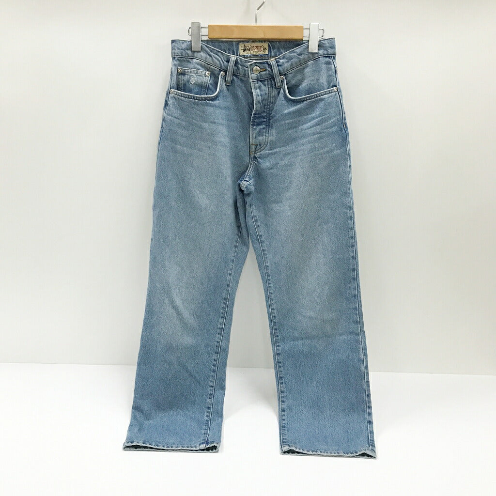 STUSSY Classic Button Fly Denim Jeans Blue Size 28