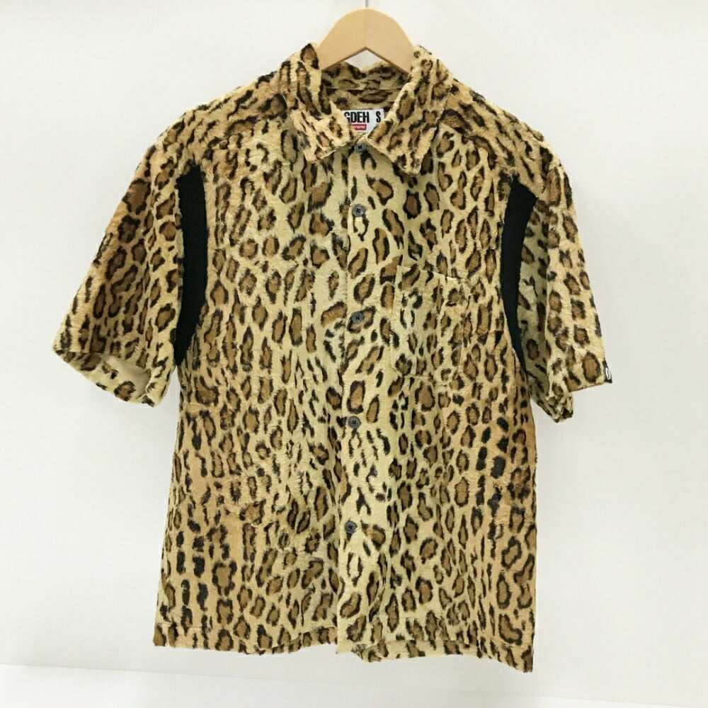 Supreme x GOOD ENOUGH Crushed Rayon Pile Shirt Brown Size S