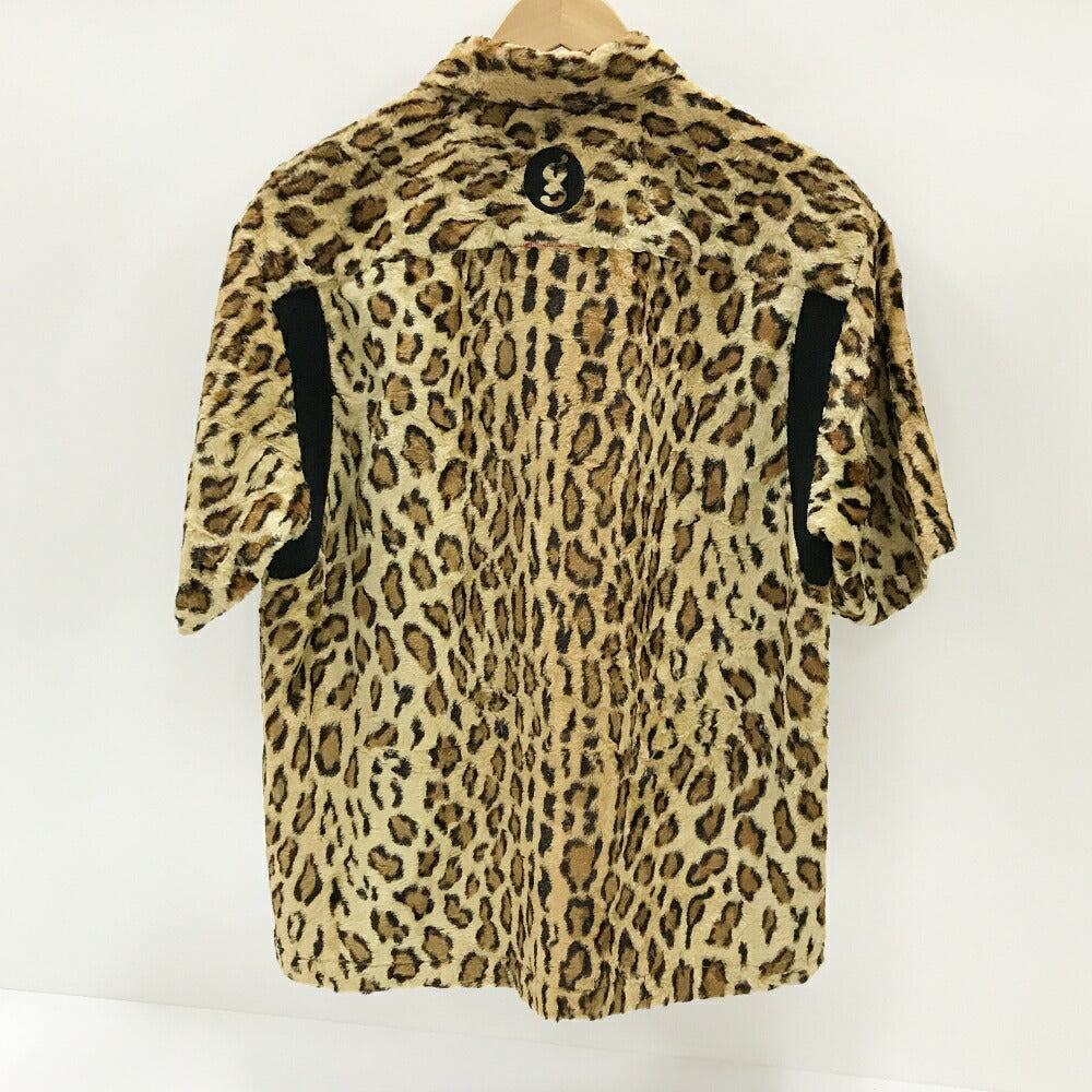 Supreme x GOOD ENOUGH Crushed Rayon Pile Shirt Brown Size S