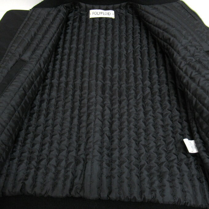 POLYPLOID Bomber Jacket Black Size 3