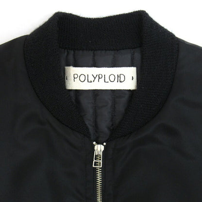 POLYPLOID Bomber Jacket Black Size 3