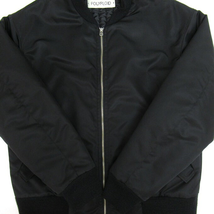 POLYPLOID Bomber Jacket Black Size 3
