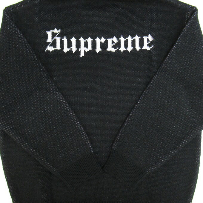 Supreme 24FW Snow White Sweater Black Size XL