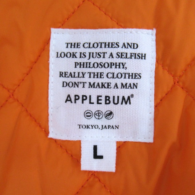APPLEBUM Flight Innercotton Jacket Gray Size L