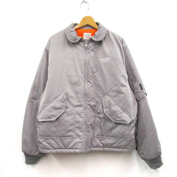 APPLEBUM Flight Innercotton Jacket Gray Size L
