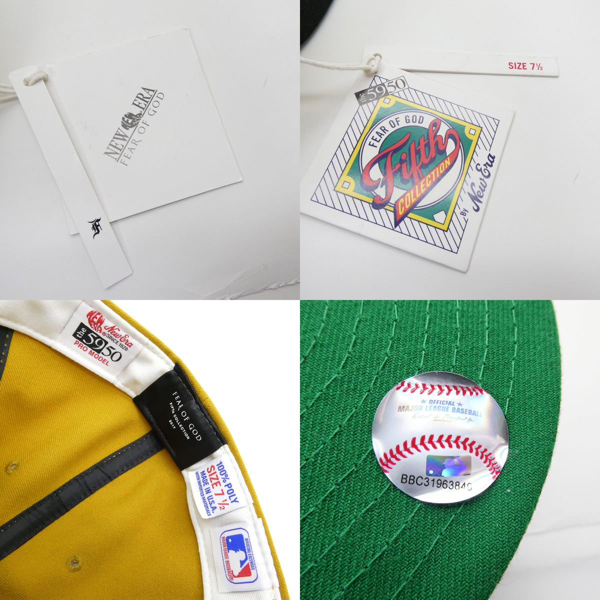 FEAR OF GOD New Era 5th Collection Fitted Hat Multi