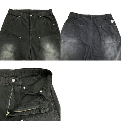 FR2 Double Knee Work Pants Black Size L