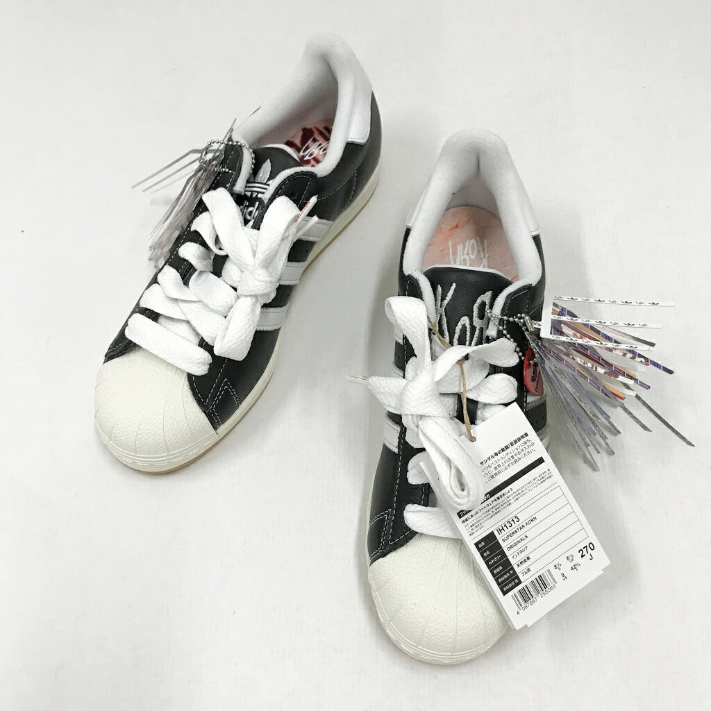KORN x adidas Superstar Sneakers Black Size 27