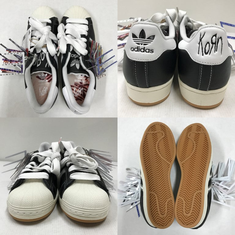 KORN x adidas Superstar Sneakers Black Size 27
