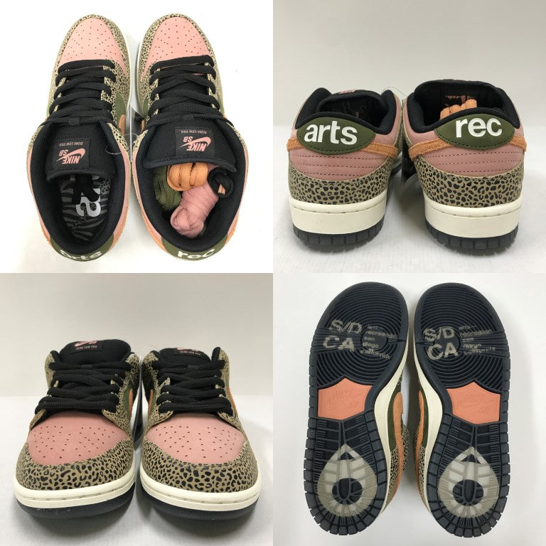 ARTS-REC x Nike SB Dunk Low Pro Multi Sneakers Size 27