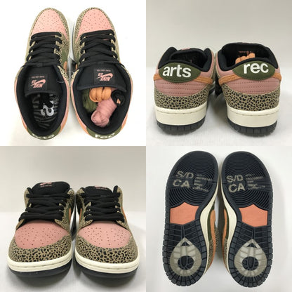 ARTS-REC x Nike SB Dunk Low Pro Multi Sneakers Size 27
