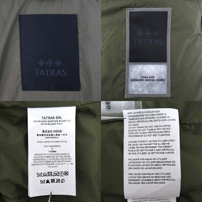 TATRAS 24AW BORBORE Down Jacket Khaki Size 01