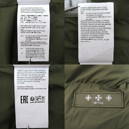 TATRAS 24AW BORBORE Down Jacket Khaki Size 01