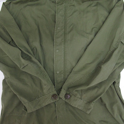 US ARMY 50s Crown Zip Fishtail Parka Green Hoodie