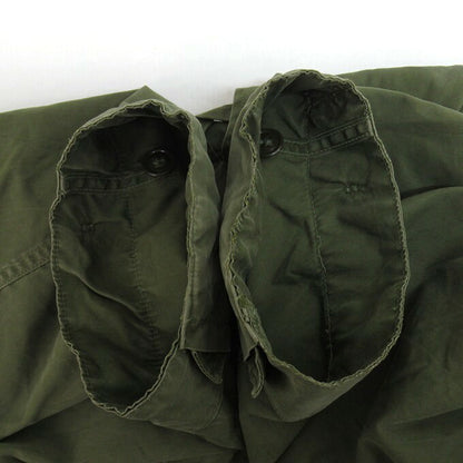 US ARMY 50s Crown Zip Fishtail Parka Green Hoodie