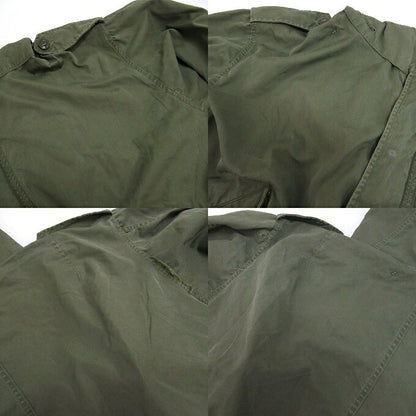 US ARMY 50s Crown Zip Fishtail Parka Green Hoodie
