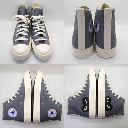 PLAY COMME DES GARCONS x Converse Gray Sneakers Size 8.5