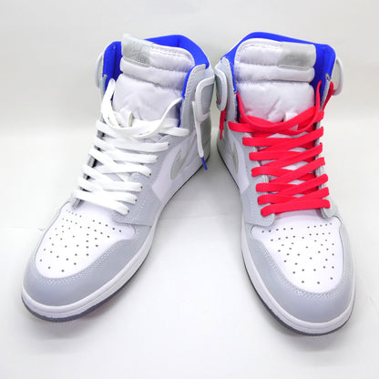 Nike HIGH ZOOM AIR Air Jordan 1 R2T White Sneakers Size 30.5