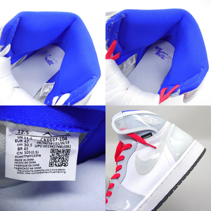 Nike HIGH ZOOM AIR Air Jordan 1 R2T White Sneakers Size 30.5