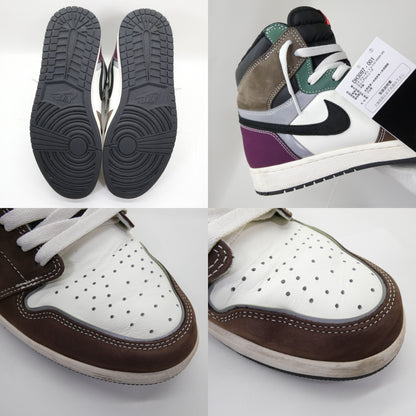 NIKE AIR JORDAN 1 Retro OG Crafted Sneakers Size 30.0
