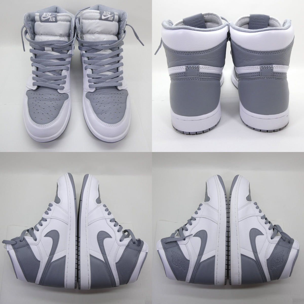 NIKE AIR JORDAN 1 Retro OG Stealth Sneakers Size 29.0