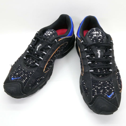Supreme x Nike Air Max Tailwind Black Sneakers Size 11.5