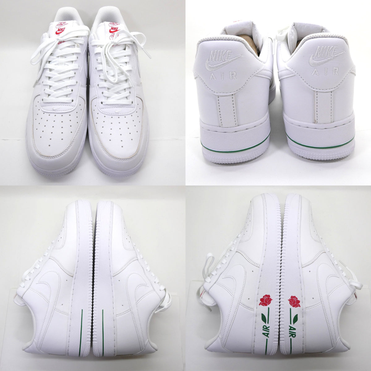 NIKE AIR FORCE 1 '07 LX Rose Low Sneakers White Size 30.0