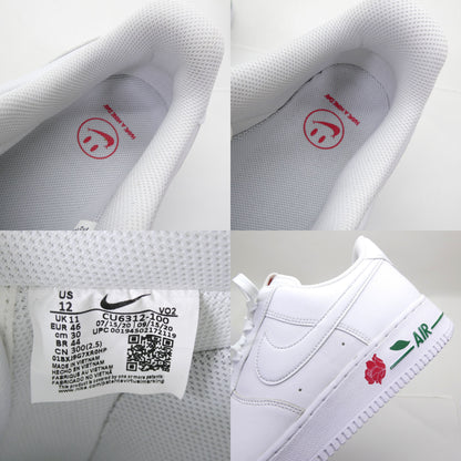 NIKE AIR FORCE 1 '07 LX Rose Low Sneakers White Size 30.0