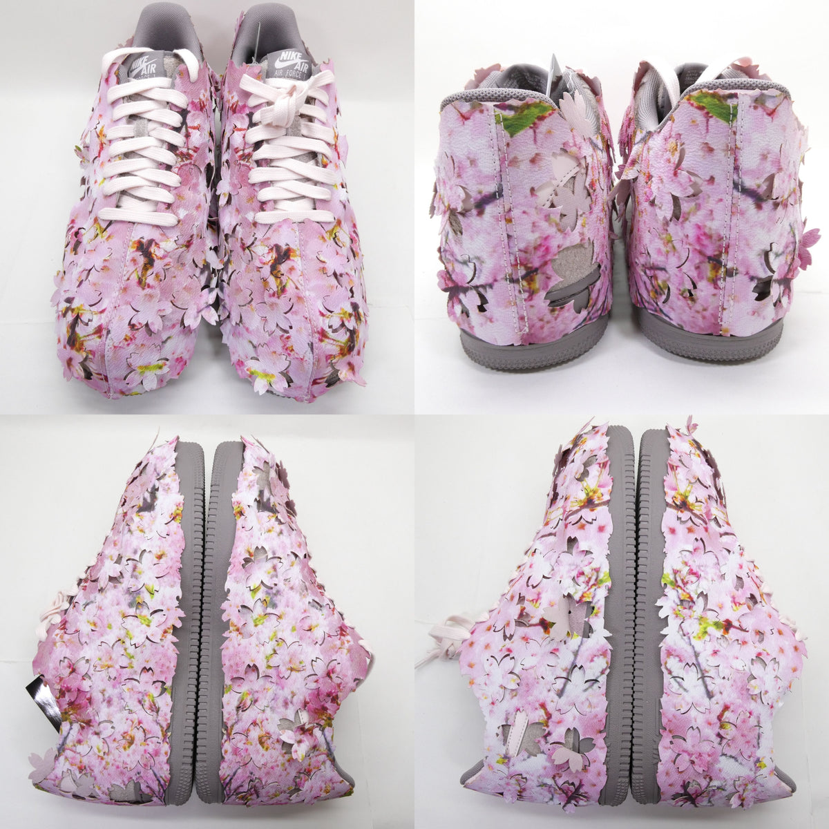 NIKE AIR FORCE 1 '07 PRM Cherry Blossoms Sneakers Size 29.0