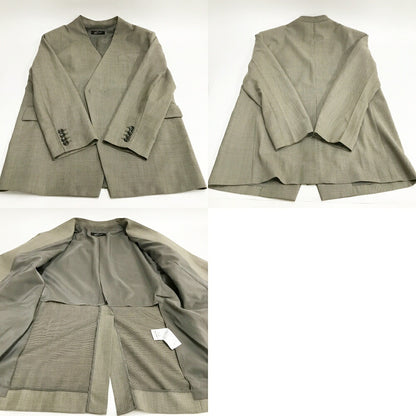 STUNNING LURE Collarless Jacket Beige Size 2