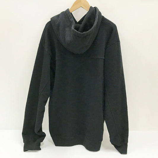 Supreme Text Stripe Hoodie Black Size XL