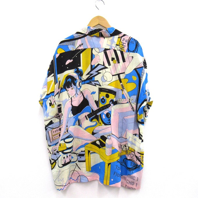 Eanbe Botou Symphony Aloha Shirt Multi Size L
