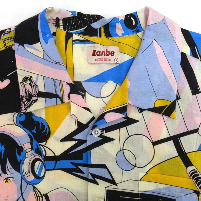 Eanbe Botou Symphony Aloha Shirt Multi Size L