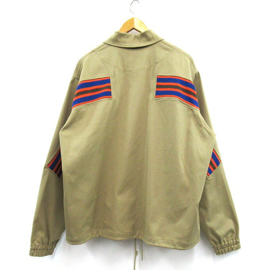DICKIES x FACETASM Rib Coach Jacket Beige Size 4