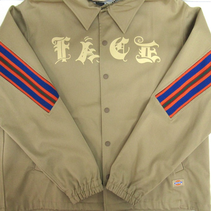 DICKIES x FACETASM Rib Coach Jacket Beige Size 4